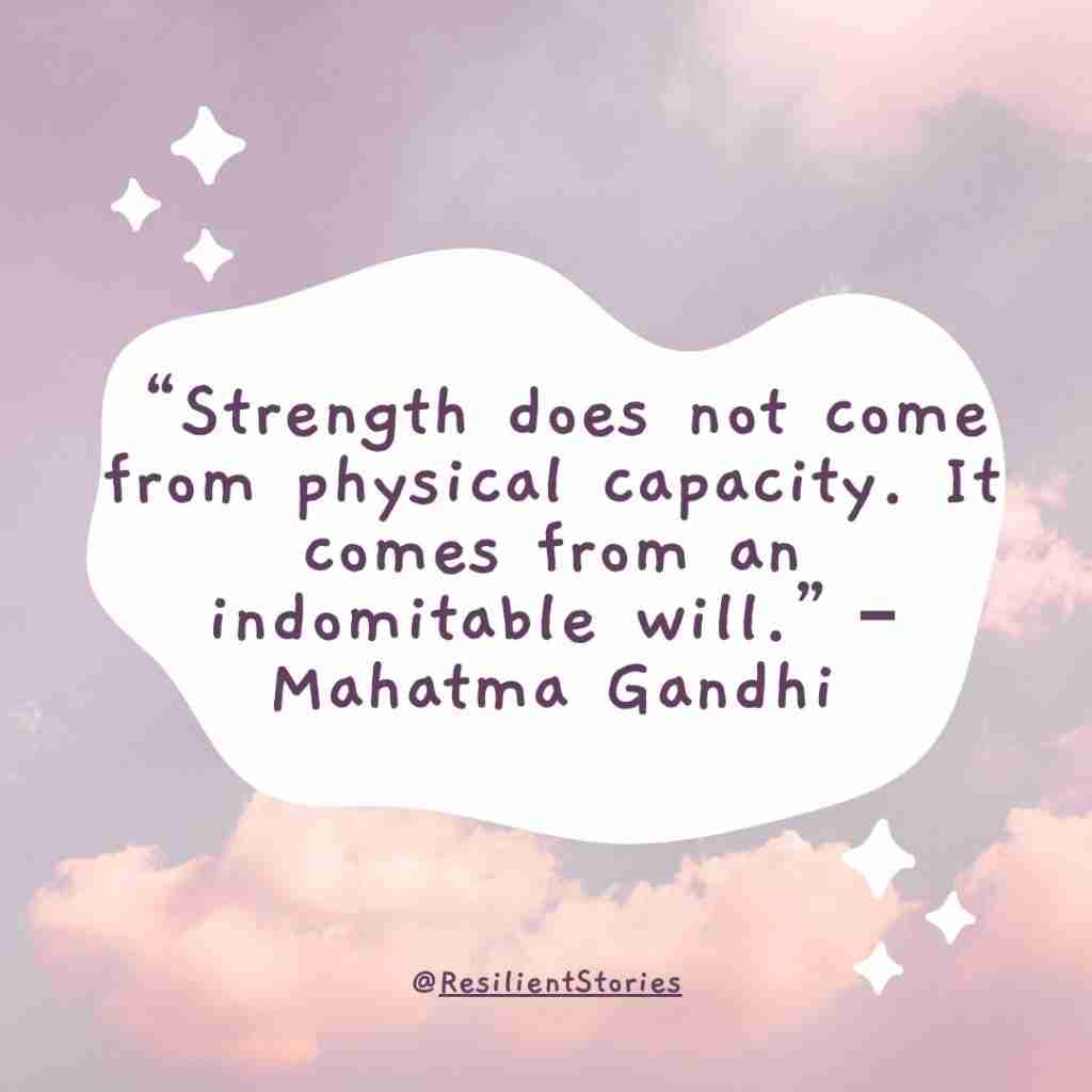 Inner Strength Quote - Resilient Stories Alt=""