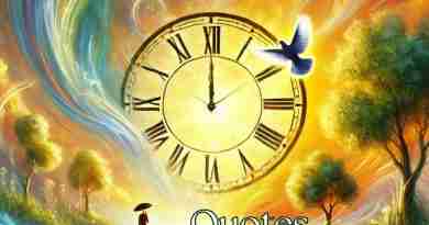 AI generated image of a vivid and imaginative scene that explores the interplay of time and presence, using abstract or symbolic elements to reflect on cherishing the now and living in the moment. There are bright colors and a clock floating.