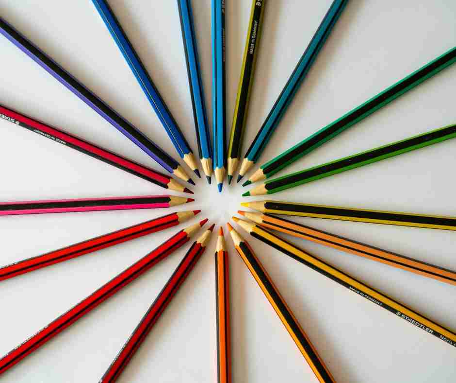 Untitled design (59) - Resilient Stories Photo of colored pencils arranged in a circle