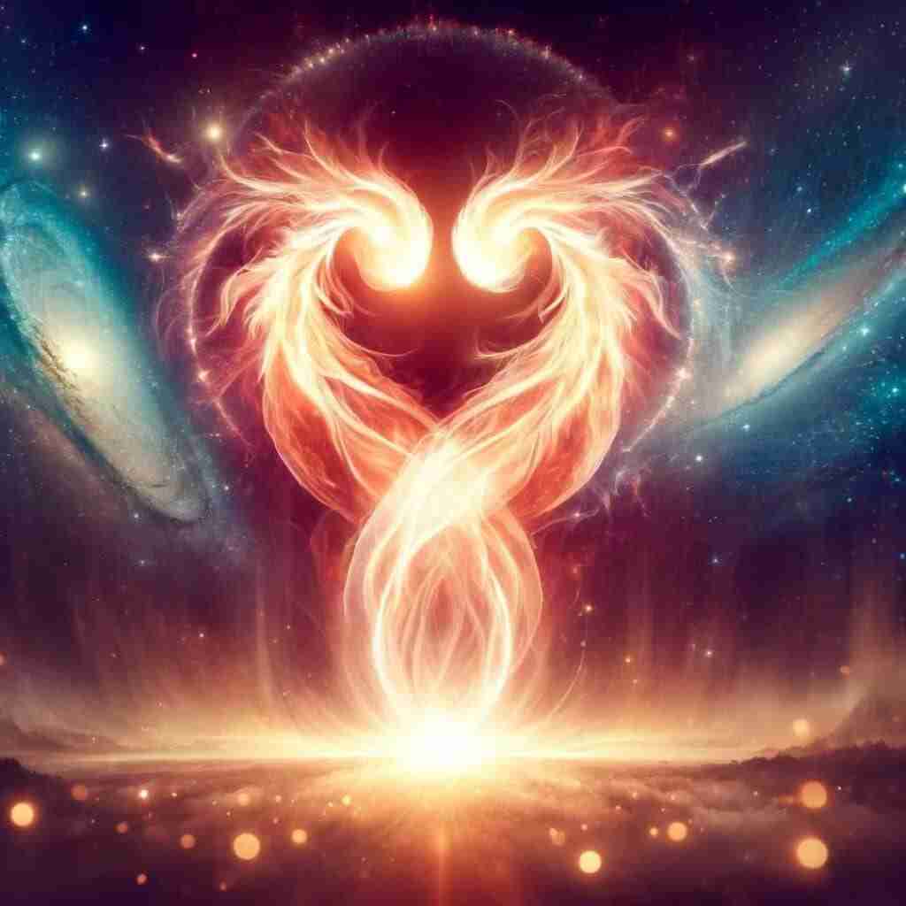 twin - Resilient Stories AI image depicting twin flames (as in twin flame relationships).