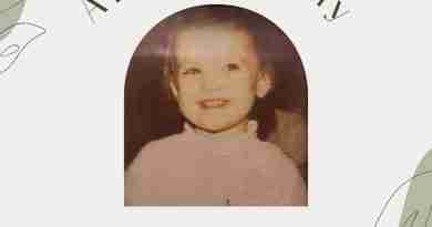 A photo of Lisa Jo Barr as a child with the words "A Recovery Story" over her head and then the title of the article underneath the photo of her.