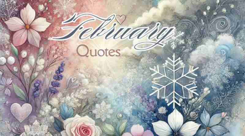 An AI-generated artistic depiction of February's essence, featuring a blend of soft pastel tones, delicate snowflakes, blooming flowers, and hearts. This visually striking image symbolizes the themes of love, resilience, and new beginnings associated with February.