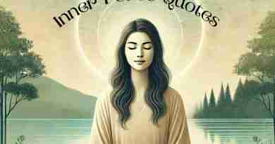 An AI generated image of a woman sitting in the easy seat pose, with a serene lake behind her. The image conveys inner peace through meditation.