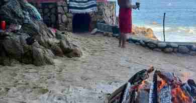 A photo of the Temazcal hut on the Xinalani resort.