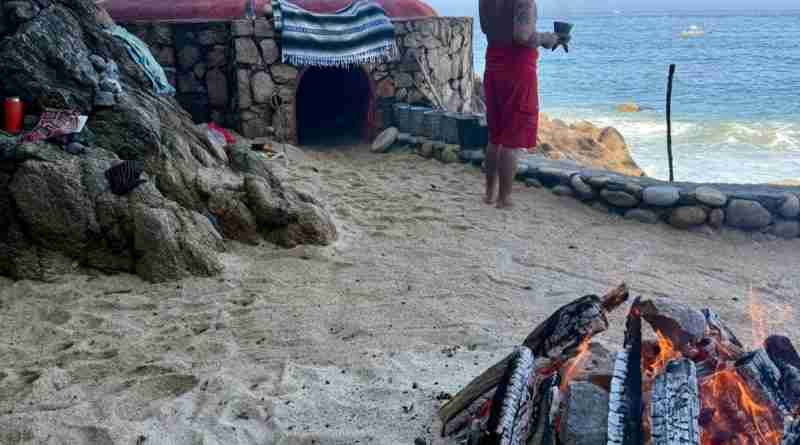 A photo of the Temazcal hut on the Xinalani resort.