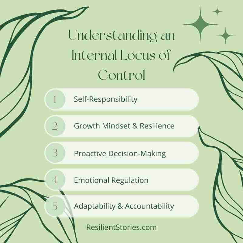 Understanding an Internal Locus of Control
Self-Responsibility
Growth Mindset and Resilience
Proactive Decision Making
Emotional Regulation
Adaptability and Accountability