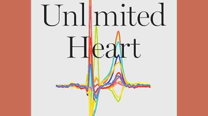 A photo of Jim Kaveney's book "Unlimited Heart" which is a story of resilience and bouncing back stronger from life's challenges.