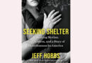 A photo of Jeff Hobbs' book Seeking Shelter. It is about Evelyn, the homeless mom who impacted his life.