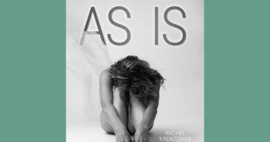 A photo of the cover of Rachel Krentzman's PT, C-IAYT, MBA book: As Is: A Memoir on Healing the Past Through Yoga.