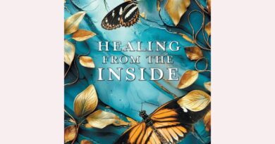 A photo of Dr. Eden's book where she talks about the importance of her journey with "healing my body and mind."