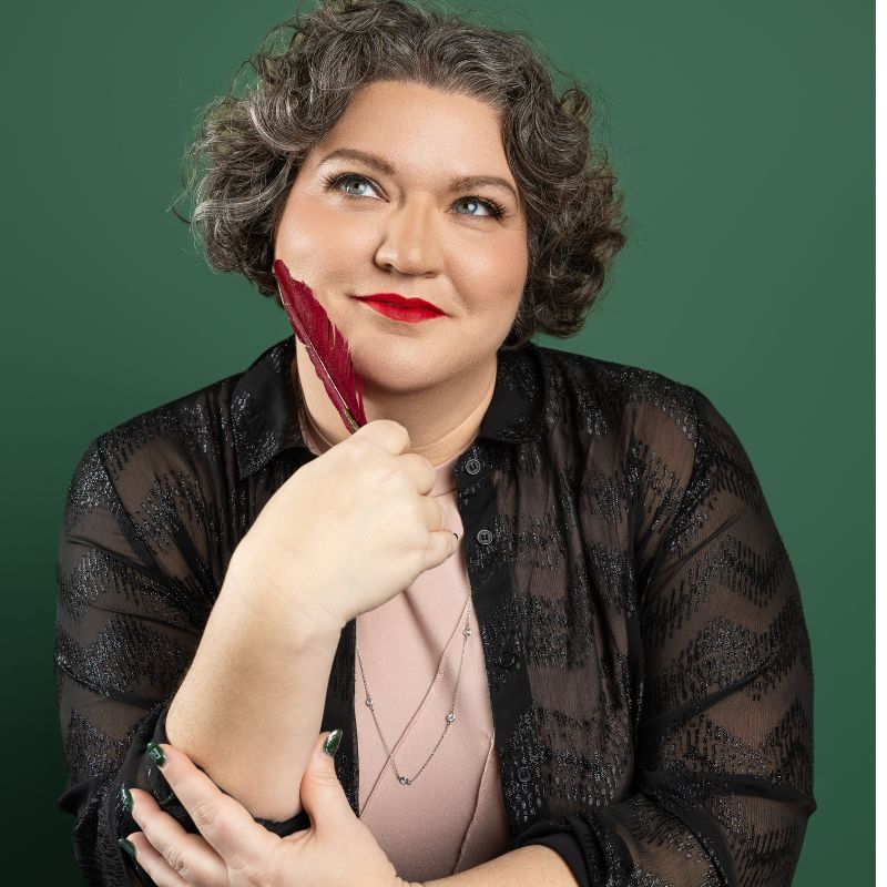 A photo of Danielle Dahl, the Founder and CEO of Resilient Stories. 