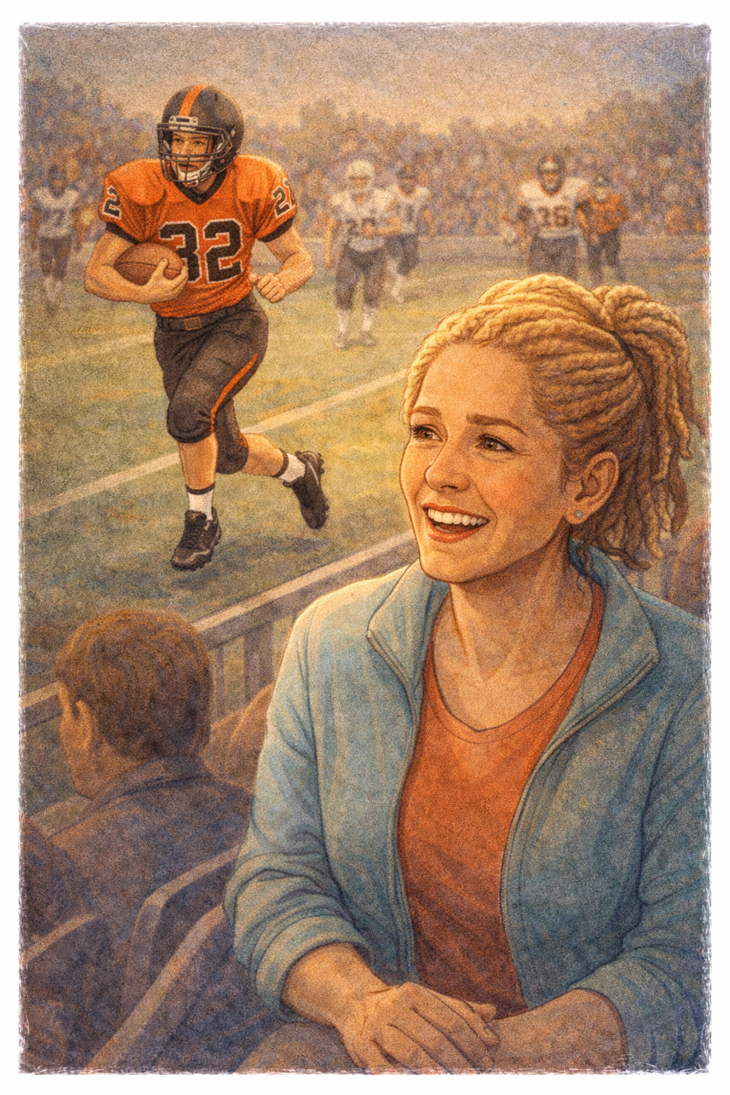 Learning to Set Boundaries at 42 (and Why It Took Me So Long) 3 An AI generated photo of PJ and her son.