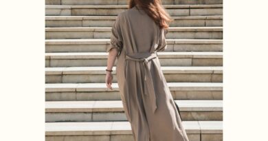 A photo of a woman walking away. It demonstrates Kristi walking away from the women she will never be.